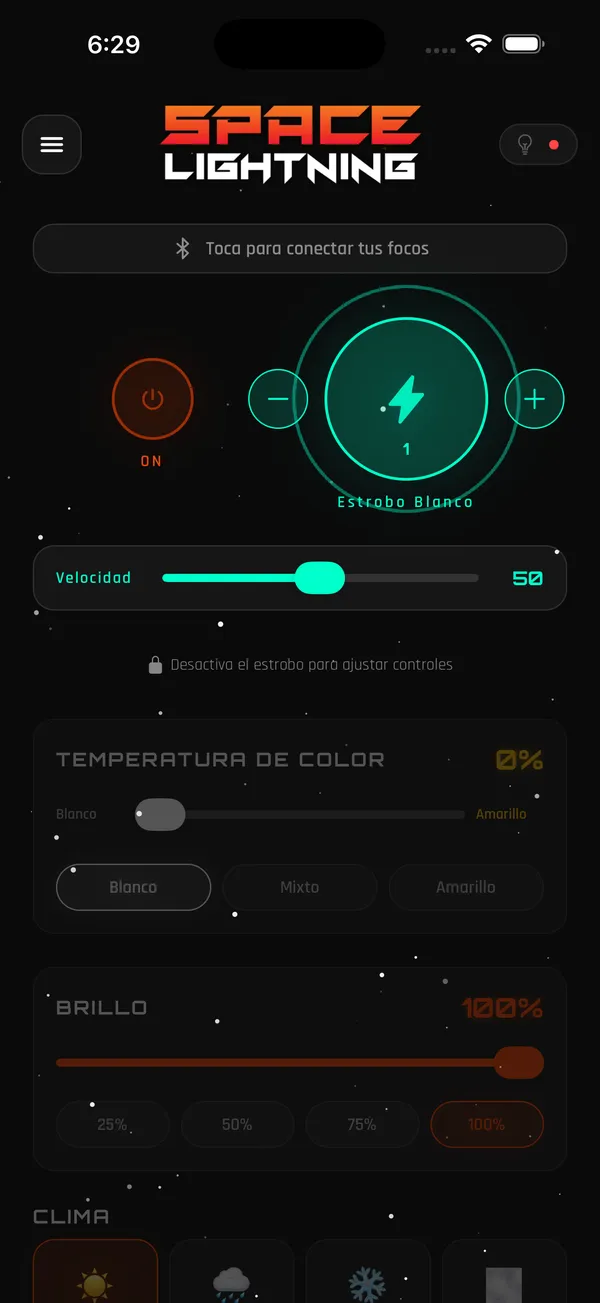 Estrobo blanco
